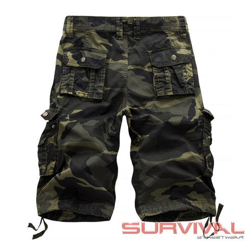 Camouflage Cargo Shorts